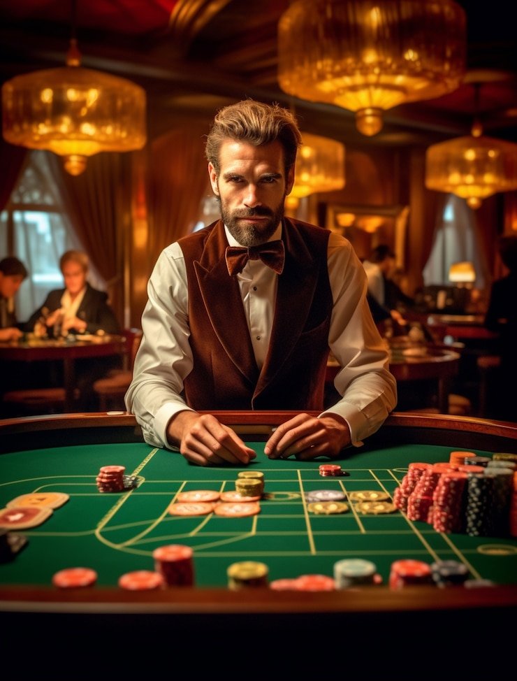 Live dealer studio multi-camera view